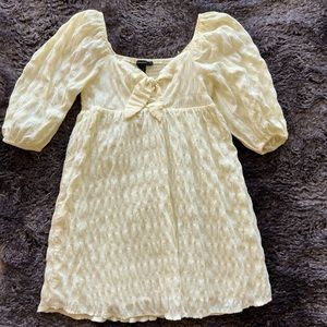 Dress, size S, color “‘lemon/yellow”